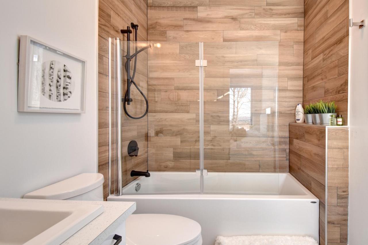 Chalet Serenity - Mont Tremblant Ski - Spa Sauna Wifi Tv Privet Chic Modern House Villa La Conception Exterior foto