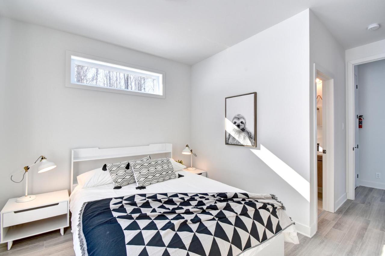 Chalet Serenity - Mont Tremblant Ski - Spa Sauna Wifi Tv Privet Chic Modern House Villa La Conception Exterior foto