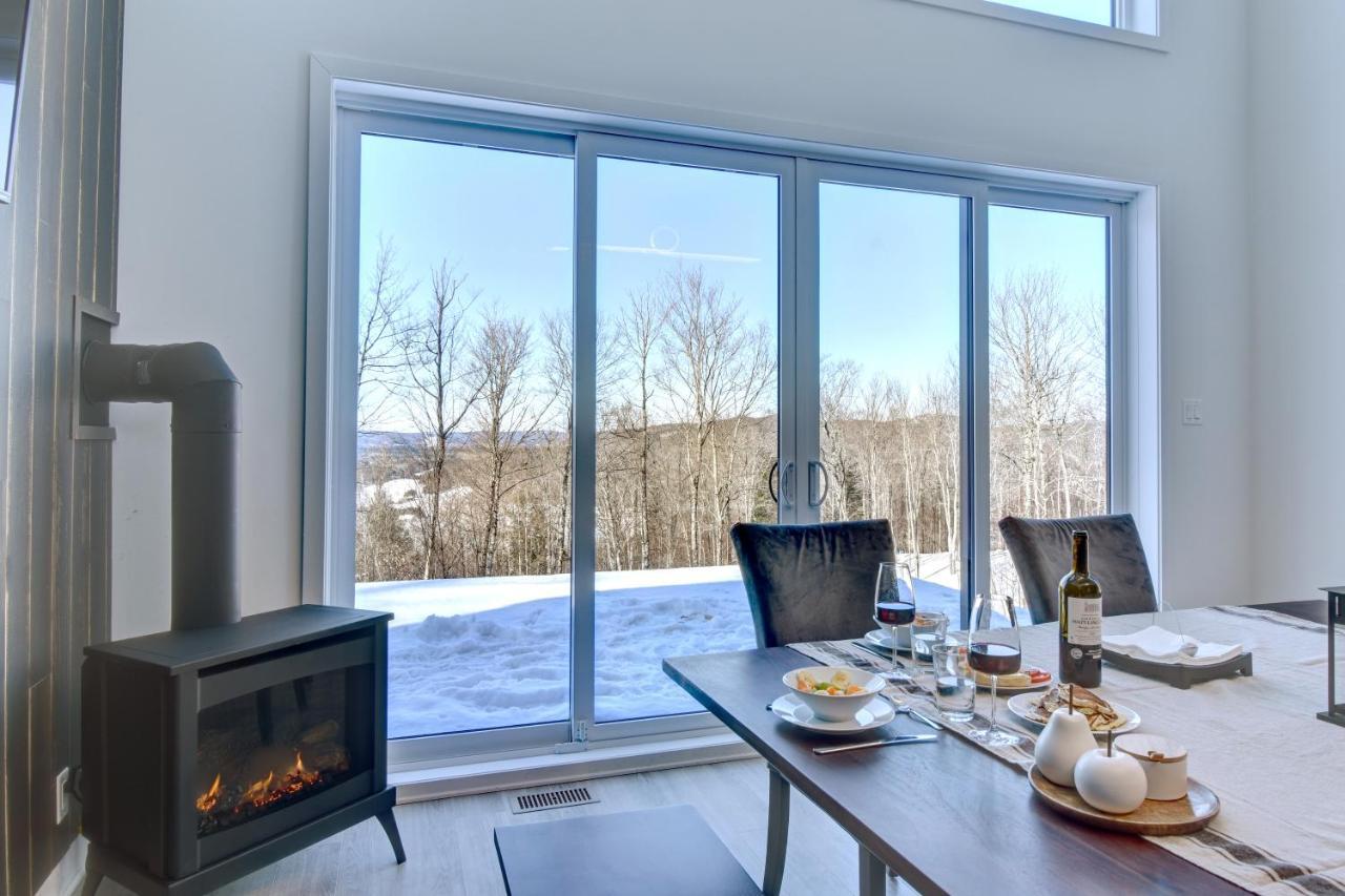 Chalet Serenity - Mont Tremblant Ski - Spa Sauna Wifi Tv Privet Chic Modern House Villa La Conception Exterior foto