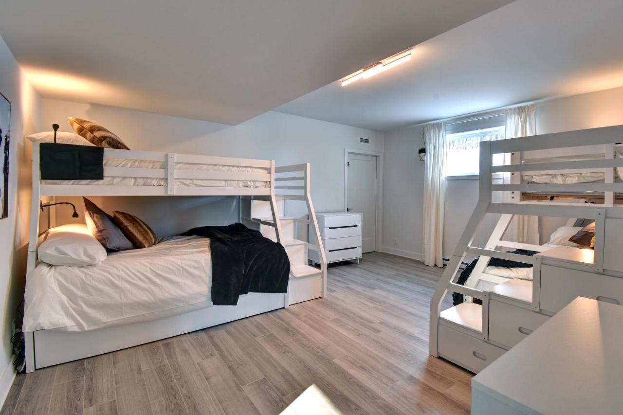 Chalet Serenity - Mont Tremblant Ski - Spa Sauna Wifi Tv Privet Chic Modern House Villa La Conception Exterior foto