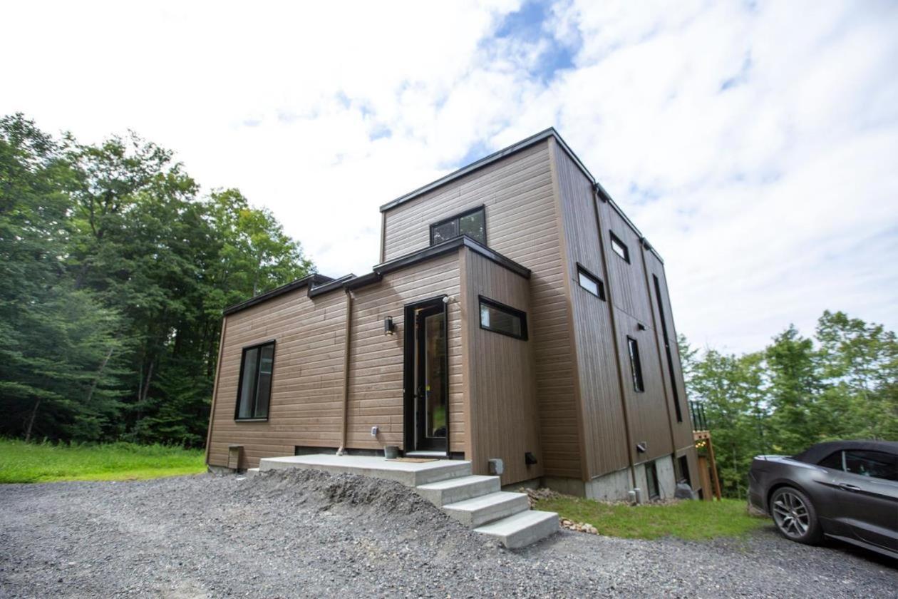 Chalet Serenity - Mont Tremblant Ski - Spa Sauna Wifi Tv Privet Chic Modern House Villa La Conception Exterior foto
