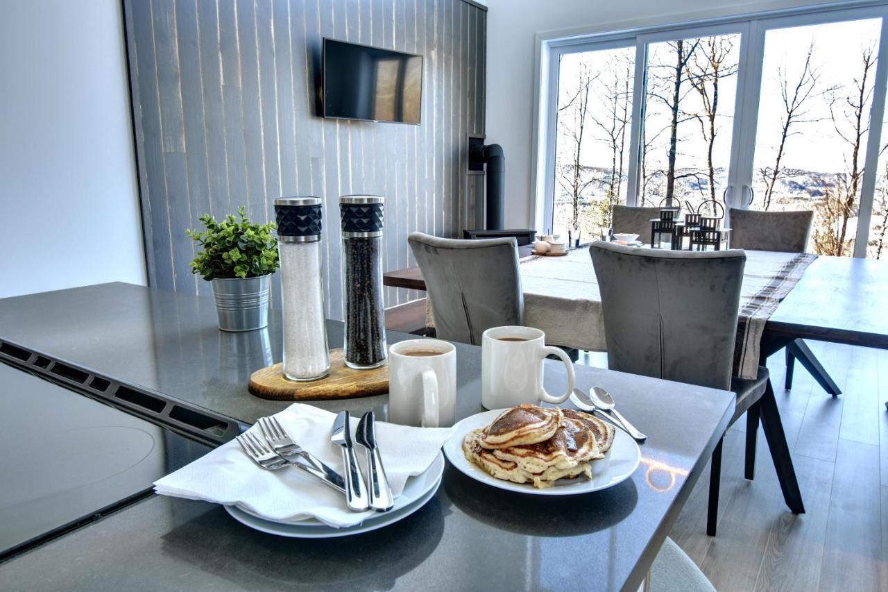 Chalet Serenity - Mont Tremblant Ski - Spa Sauna Wifi Tv Privet Chic Modern House Villa La Conception Exterior foto